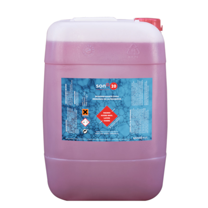 detergente ultrasonidos base acida limpieza piezas oxido